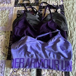 3 Under Armour Aports Bras. All 3 are XL.